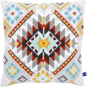 Этнические орнаменты Набор для вышивания крестом (подушка) Vervaco PN-0154993