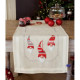 Рождественские гномы Набор для вышивания крестом (дорожка на стол) Vervaco PN-0155966
