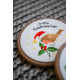 Рождественские птицы Набор для вышивания крестом Vervaco PN-0182761