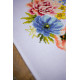 Барвисті квіти Набір для вишивання хрестом (доріжка на стіл) Vervaco PN-0183727