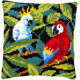 Тропічні птахи Набір для вишивання хрестом (подушка) Vervaco