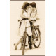 Пара с велосипедом Набор для вышивания крестом Vervaco PN-0156309