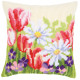 Весенние цветы Набор для вышивки крестом (подушка) Vervaco PN-0163859