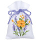 Цветы и лаванда Набор для вышивания крестом (мешочки для саше) Vervaco PN-0165143
