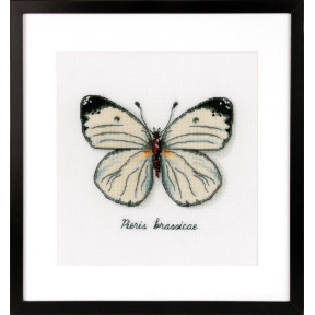Белая бабочка Набор для вышивания крестом Vervaco PN-0165233