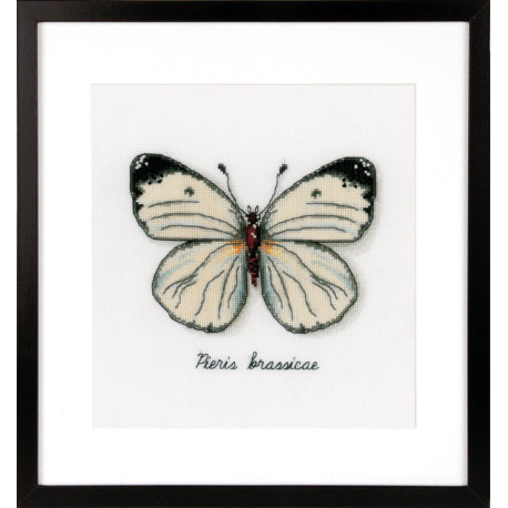 Білий метелик Набір для вишивання хрестом Vervaco PN-0165233