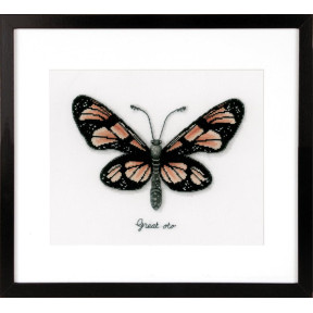 Помаранчевий Метелик Набір для вишивання хрестом Vervaco PN-0165401