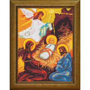 Рождество Христово Канва с нанесенным рисунком Чарівниця J-02