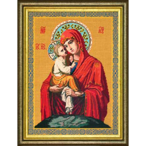 Почаевская Богородица Канва с нанесенным рисунком Чарівниця P-18