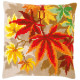 Осенние листья Набор для вышивания крестом (подушка) Vervaco PN-0157754
