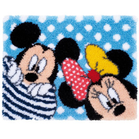 Микки и Минни Пик-А-Бу Набор для вышивания коврика Vervaco PN-0167700