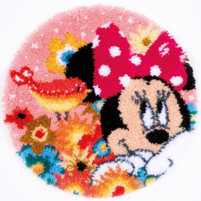 Minnie Psst Набор для вышивания коврика Vervaco PN-0168424