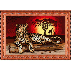 Леопард Набір для вишивання на канві з малюнком Quick Tapestry TS-58