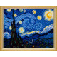 «Звёздная ночь», В. ван Гог Набор для вышивания по канве с рисунком Quick Tapestry TL-40