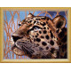 Леопард Набір для вишивання на канві з малюнком Quick Tapestry TL-48