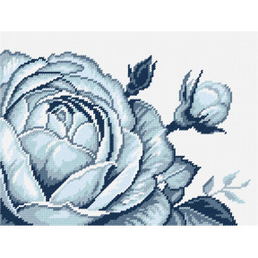 Роза Набор для вышивания по канве с рисунком Quick Tapestry TL-58