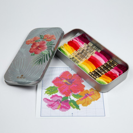 Подарочный набор Мулине Floral Mouline Special Tin DMC 117ZG/L