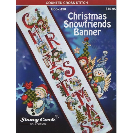 Christmas Snowfriends Banner Буклет Stoney Creek BK430 фото