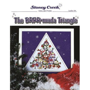 The BRRR-muda Triangle Схема для вышивания крестом Stoney Creek LFT104