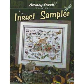 Insect Sampler Схема для вышивания крестом Stoney Creek LFT109
