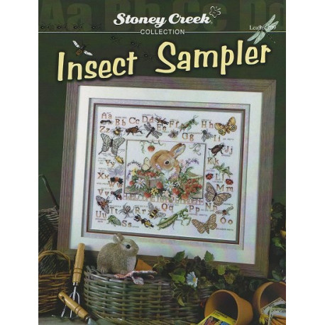 Insect Sampler Схема для вышивания крестом Stoney Creek LFT109