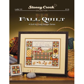 Fall Quilt Схема для вышивания крестом Stoney Creek LFT153