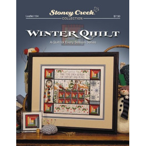Winter Quilt Схема для вышивания крестом Stoney Creek LFT154