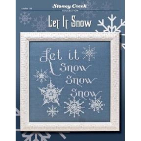 Let It Snow Схема для вышивания крестом Stoney Creek LFT198