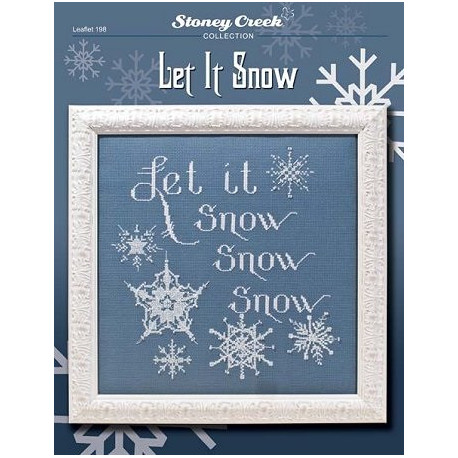 Let It Snow Схема для вышивания крестом Stoney Creek LFT198