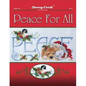 Peace For All Схема для вышивания крестом Stoney Creek LFT224