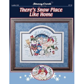 There's Snow Place Like Home Схема для вышивания крестом Stoney Creek LFT228