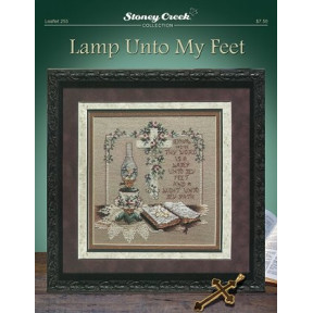 Lamp Unto My Feet Схема для вышивания крестом Stoney Creek LFT253