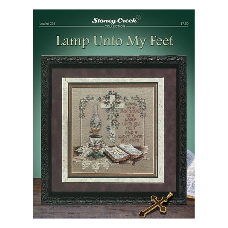 Lamp Unto My Feet Схема для вышивания крестом Stoney Creek LFT253