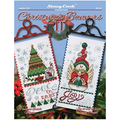 Christmas Banners II Схема для вишивання хрестиком Stoney Creek