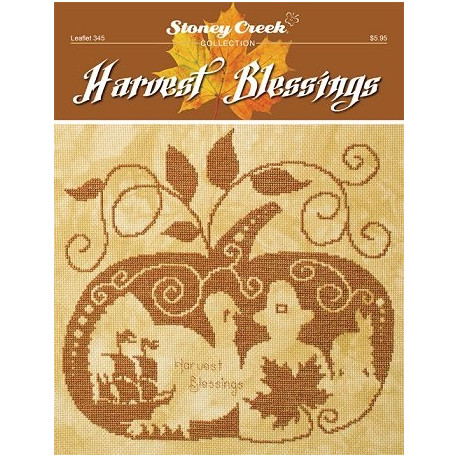 Harvest Blessings Схема для вышивания крестом Stoney Creek LFT345