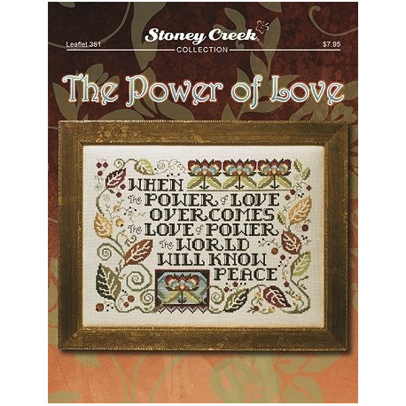 The Power of Love Схема для вышивания крестом Stoney Creek LFT351
