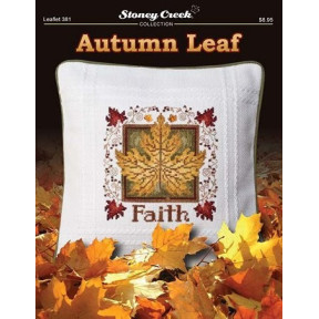 Autumn Leaf Схема для вышивания крестом Stoney Creek LFT381