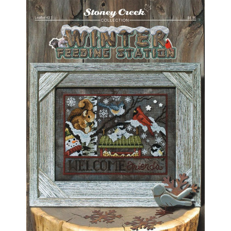 Winter Feeding Station Схема для вишивання хрестом Stoney Creek LFT431