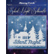 Silent Night Silhouette Схема для вышивания крестом Stoney Creek LFT506