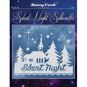 Silent Night Silhouette Схема для вишивання хрестиком Stoney Creek LFT506