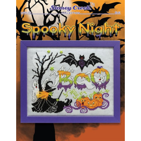 Spooky Night Схема для вышивания крестом Stoney Creek LFT553