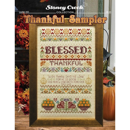 Thankful Sampler Схема для вишивання хрестиком Stoney Creek LFT560