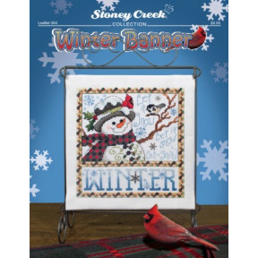 Winter Banner Схема для вышивания крестом Stoney Creek LFT564