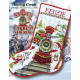 Santa's Express Stocking Схема для вишивання хрестиком Stoney Creek LFT579