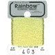 Rainbow Blending Thread 403 Iridescent Pastel Yellow Металлизированное мулине Glissen Gloss RBT403