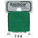 Rainbow Blending Thread 204 Sea Foam Green Металізоване муліне Glissen Gloss RBT204