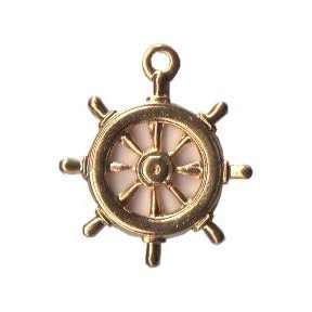 Charm Gold Naval Steering Wheel Шарм Stoney Creek J80033