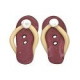 Bordeaux Swirl Flip Flops 2 шт. Пуговицы Stoney Creek SB126BD