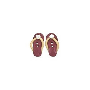 Bordeaux Swirl Flip Flops 2 шт. Ґудзики Stoney Creek SB126BD