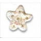 White Glitter Snowflake, Small Пуговица Stoney Creek SB080WGS